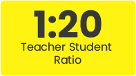1:20 Teacher Student Ratio